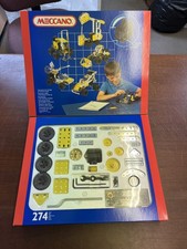 Vintage Meccano Motorised  Set 2, 1993, 100% Complete in Box with Manuals C