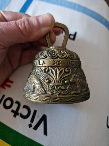 Vintage brass bell sanctuary - vintage,