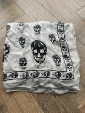 Alexander McQueen Silk Skull Scarf