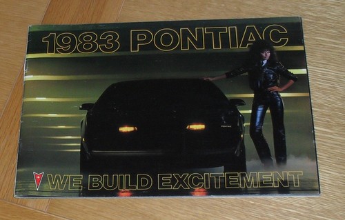 Pontiac brochure 1983 - brochure, firebird