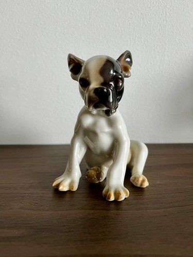 Porcelain dog nymphenburg - dog,