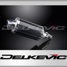 DERBI SENDA TERRA ADVENTURE 125 2008-2017 225mm OVAL CARBON EXHAUST KIT