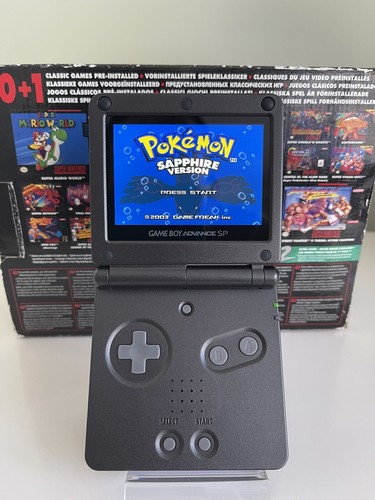 Gameboy advance black with - advance, sp