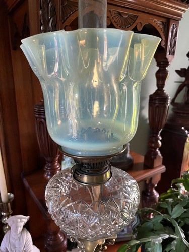 Antique vaseline glass - vaseline,