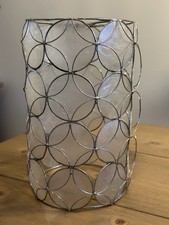 Vintage White Capiz Shell and