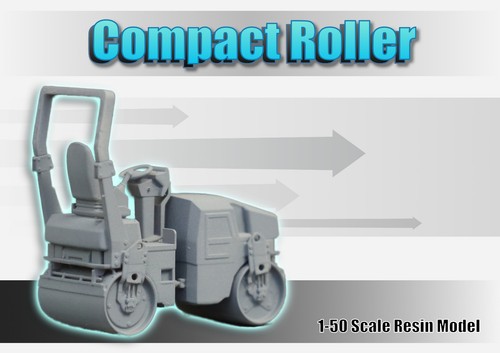 Compactor roller road - compactor, roller,