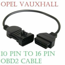 Opel Vauxhall 10 Pin to 16 Pin