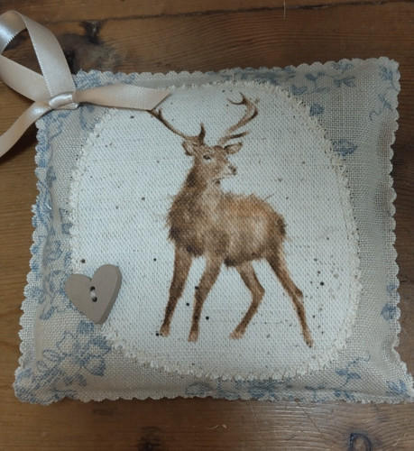 Handmade lavender pillow kate - pillow,