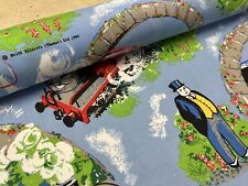 THOMAS THE TANK ENGINE Fabric 150 cms wide craft curtain material 100% cotton