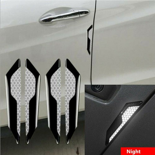 White reflective car - white,