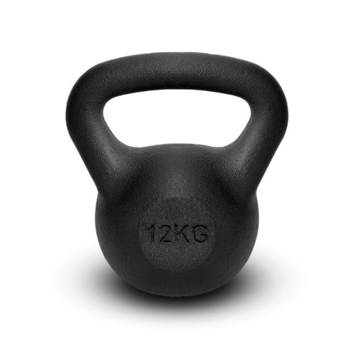 Cast iron kettlebell 12kg - iron, |