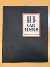 H. F. Patent Car Tester by Harvey Frost & Co Ltd 1931