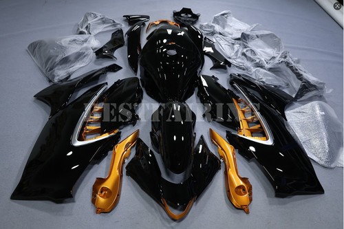 Black gold silver fairing - black, kit
