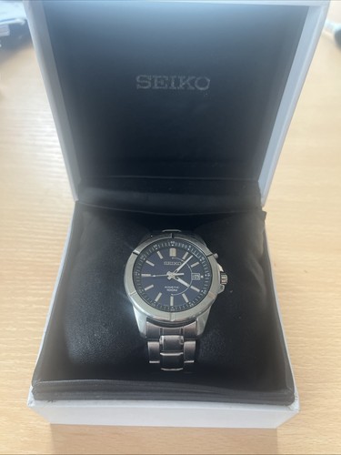 Seiko men watch - men's, kinetic