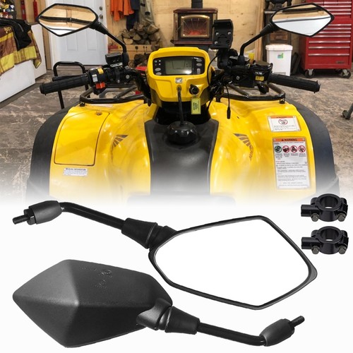 Atv rearview mirrors 8 - rearview, 7/8"