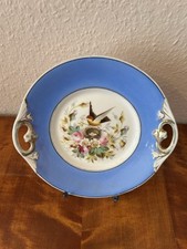 Porcelain Wall Plate Tielsch Carl Plate with Handles Eagle Scepter Brand