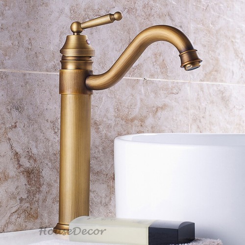 Retro antique brass bathroom - retro,