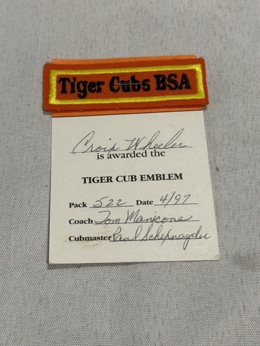 Tiger cubs bsa - cubs, vintage