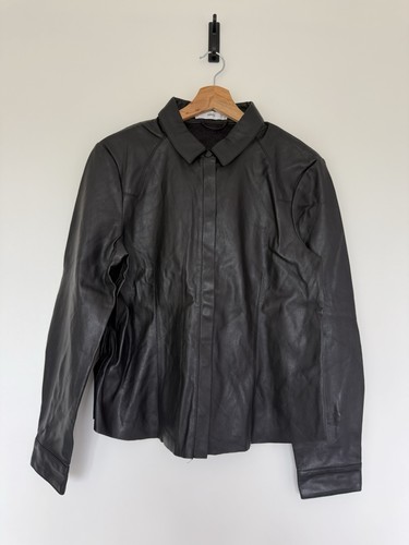 Mango mng womens black faux - mango,