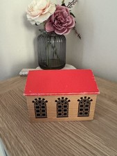 Vintage Brio Wooden Tunnel Train Set Tunnel Wooden Train Shed House Station