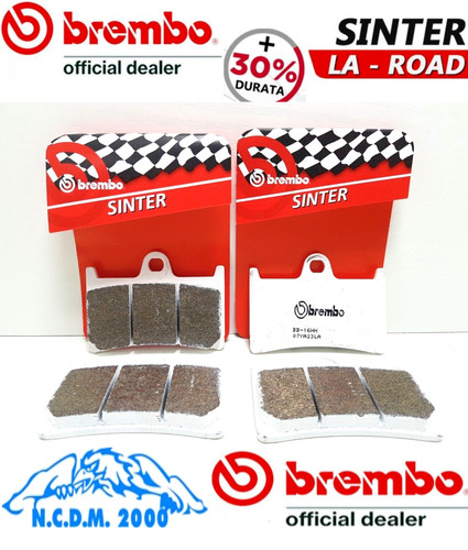 Front brake pads brembo - brake,
