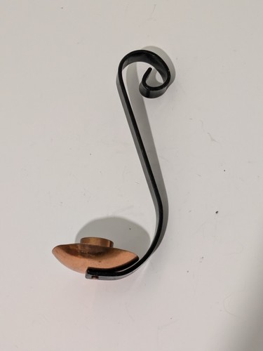 Vtg primitive wrought - iron, &