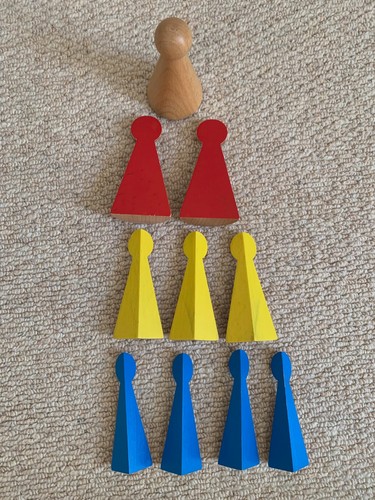 Montessori fraction skittles - fraction,