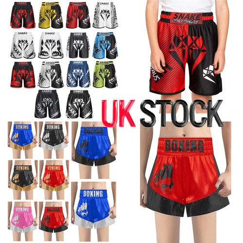Kids boys muay thai shorts - thai,