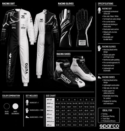 Kart racing suit cik - racing, cik/fia