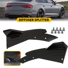 NEW Car Bumper Spats Rear Lip