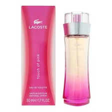 Lacoste Touch Of Pink Eau de Toilette 50ml Edt  Spray for Her Women New Sealed