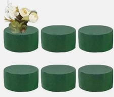 6 Pcs Round Floral Foam Blocks