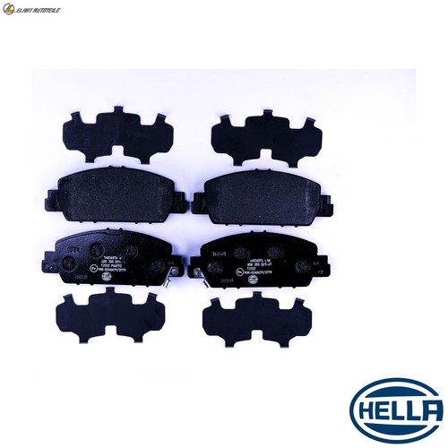 Brake pad set - brake, 8db