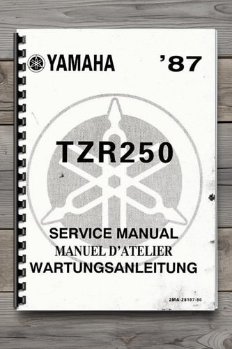 1987 tzr250 motorcycle service - motorcycle,