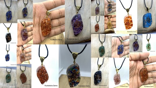 Orgone chakra pendant emf - orgone,