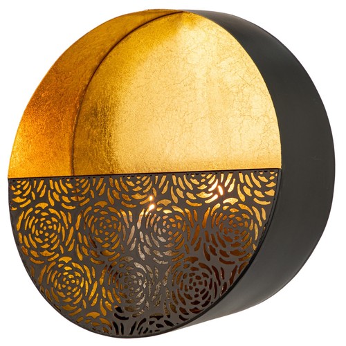Luxury metal wall candle - metal,