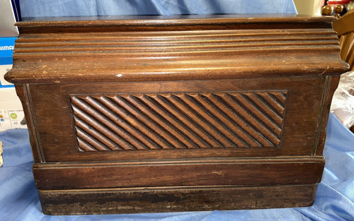 Antique singer hand crank - hand,