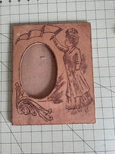 Pyrography Picture Frame Suffragette Votes for Women  19th Amendment  8" x 10"