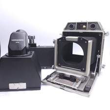 [Exc+3] Horseman 970 Large Format Film Camera w/holder, angle finder, From JAPAN