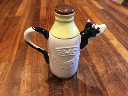 Vintage jersey cow milk bottle - cow,