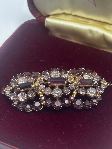 Vintage statement brooch - vintage,