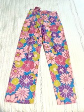 NOS Vintage 60s 70s Psychedelic Pants Stovepipe MOD Groovy Disco Womens Hippie