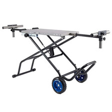 Evolution S355MCS Mitre Chop Saw Wheeled Stand With Powerlift Assist.