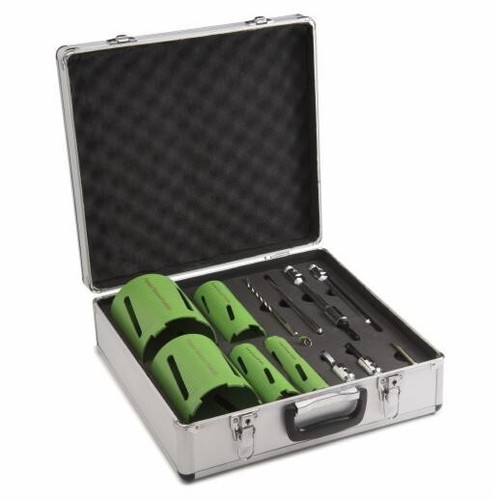 Dry diamond core - diamond, set