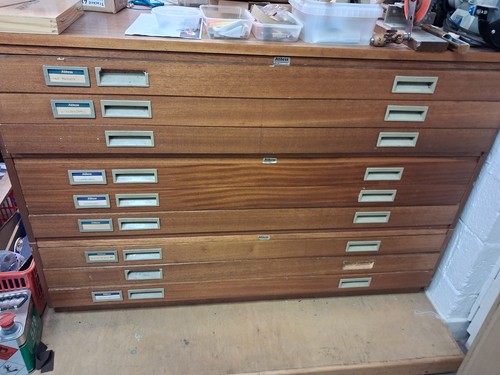 Abbess plan chest - ,, architect/