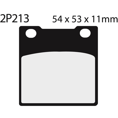Nissin pad brake rear - nissin, pad,