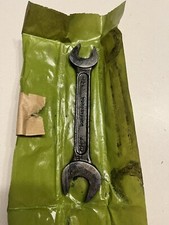 DROPSTAMCO - 5/16 + 3/8 Combination Spanner - Ex-MOD,Dated 1955 - Unissued ‘NOS’