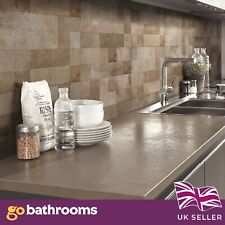 Beige Square Embossed Stone