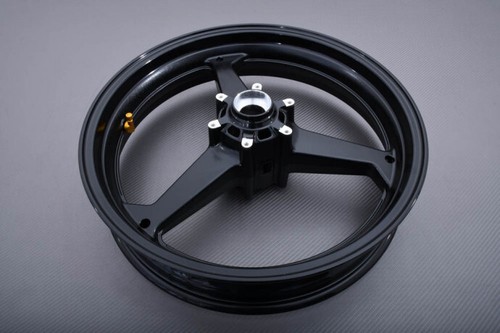 Black front wheel rim - front,