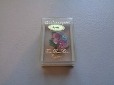 WINTON SQUARE Ceramic flower brooch.1970s fine bone china.Used VGC